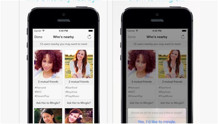 Мобильное приложение отыщет любовь в радиусе действия Bluetooth