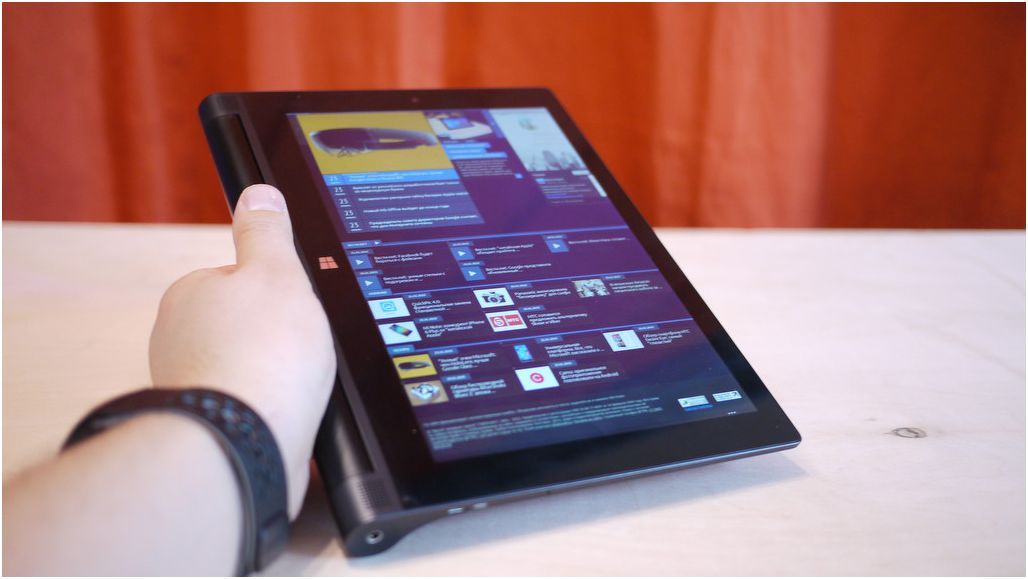 Обзор Lenovo Yoga Tablet 2 Windows: где его повесить?