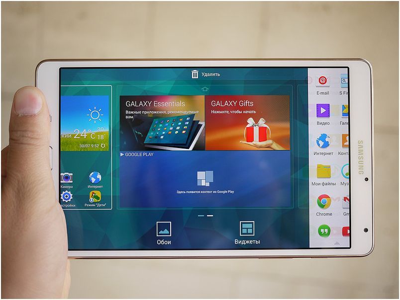 Обзор планшета Samsung Galaxy Tab S 8.4: козырь - дисплей