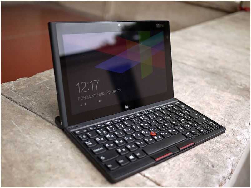 Половинки. Обзор Windows-планшета Lenovo ThinkPad Tablet 2