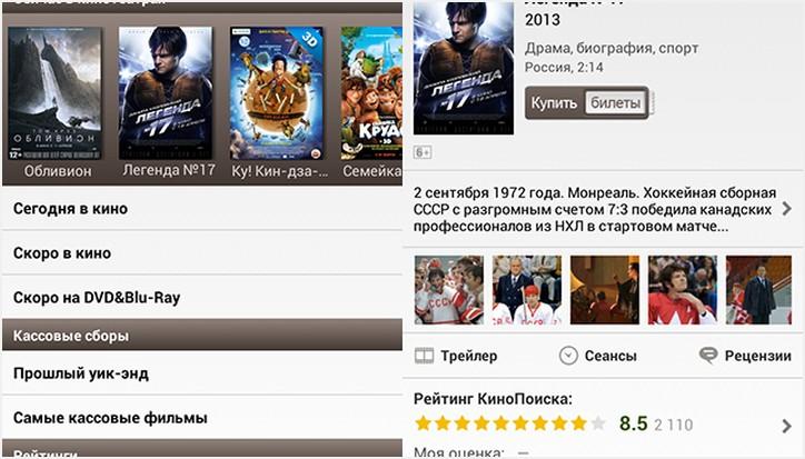 В поисках "Оскара". Десятка лучших Android-приложений для киноманов (поиск, оскара, десятка, лучший) В поисках "Оскара". Десятка лучших Android-приложений для киноманов