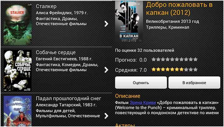 В поисках "Оскара". Десятка лучших Android-приложений для киноманов (поиск, оскара, десятка, лучший) В поисках "Оскара". Десятка лучших Android-приложений для киноманов