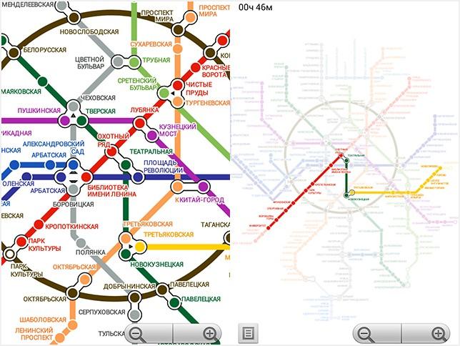 Жизнь в "трубе". Лучшие Android-приложения для метро