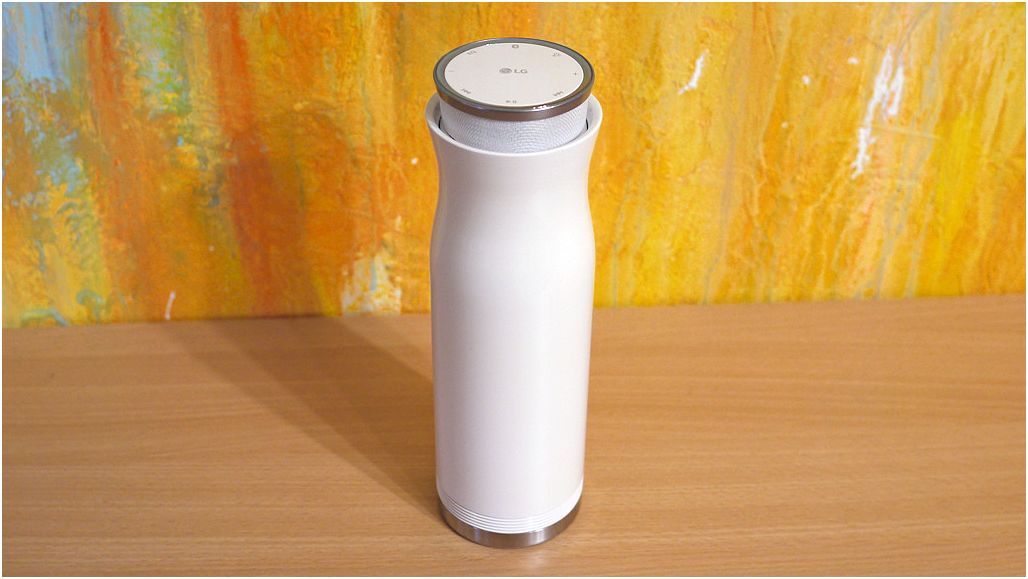 Обзор беспроводной колонки LG Sound360: звук из бутылки