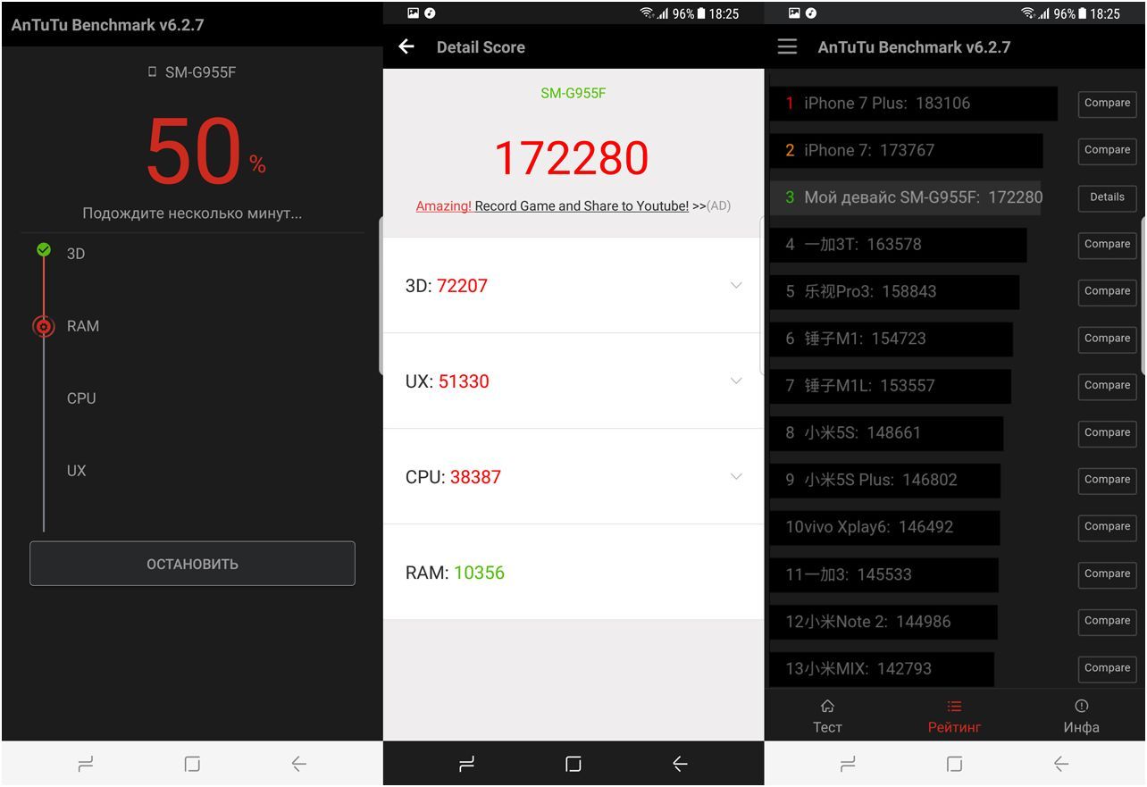 Обзор смартфона Samsung Galaxy S8+: выходя за рамки