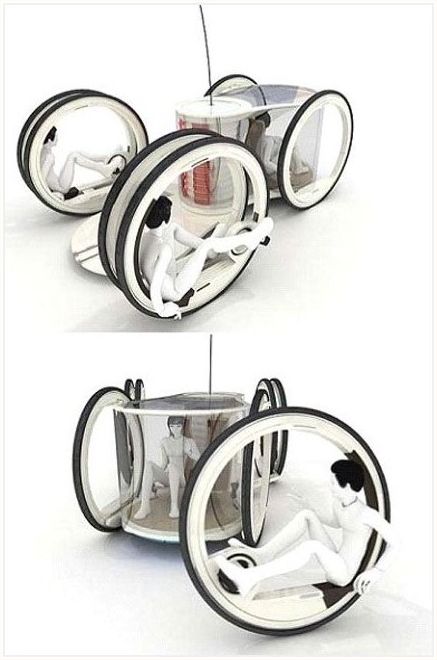 Прототип автомобиля-хамелеона Mo Du Lo