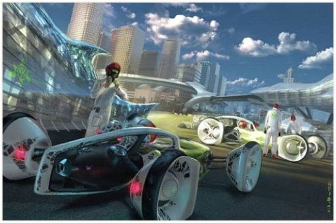 Машина из миллионов маленьких роботов Volkswagen Nanospyder