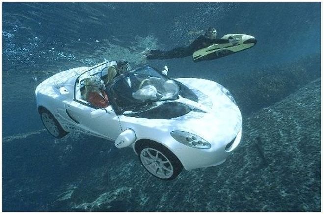 Автомобиль-амфибия Rinspeed SQuba