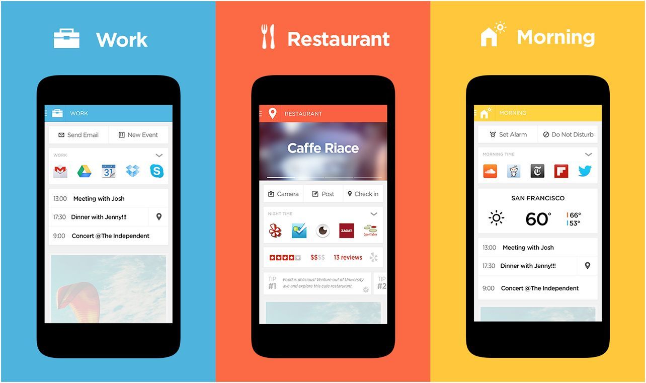 Aviate: интеллектуальный домашний экран для Android (aviate, интеллектуальный, домашний, экран, длить, android) Aviate: интеллектуальный домашний экран для Android