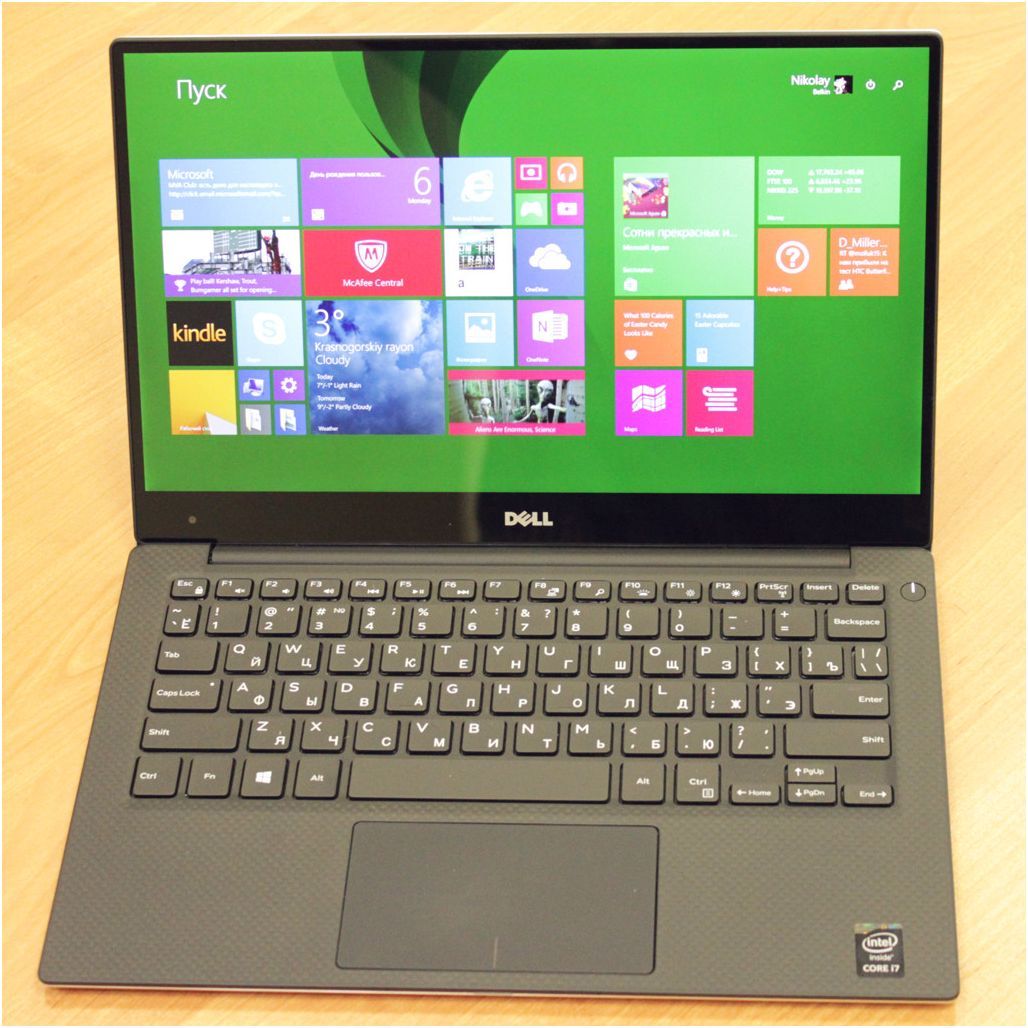 Обзор ноутбука Dell XPS 13 2015: "бескрайняя" компактность