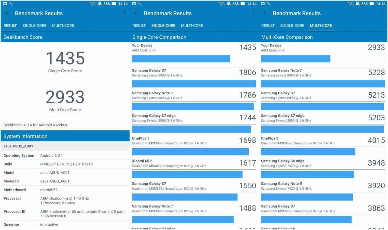 Обзор смартфона Asus ZenFone 3 Ultra: великан для игр и видео