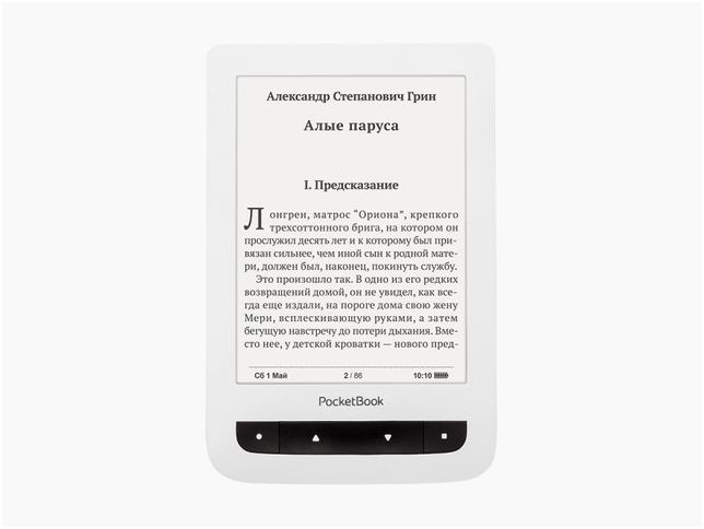 Обзор PocketBook 626: "флагманский" букридер с подсветкой