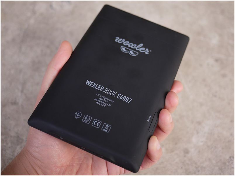 Умеют ли роботы читать? Обзор букридера Wexler.Book E6007 на Android