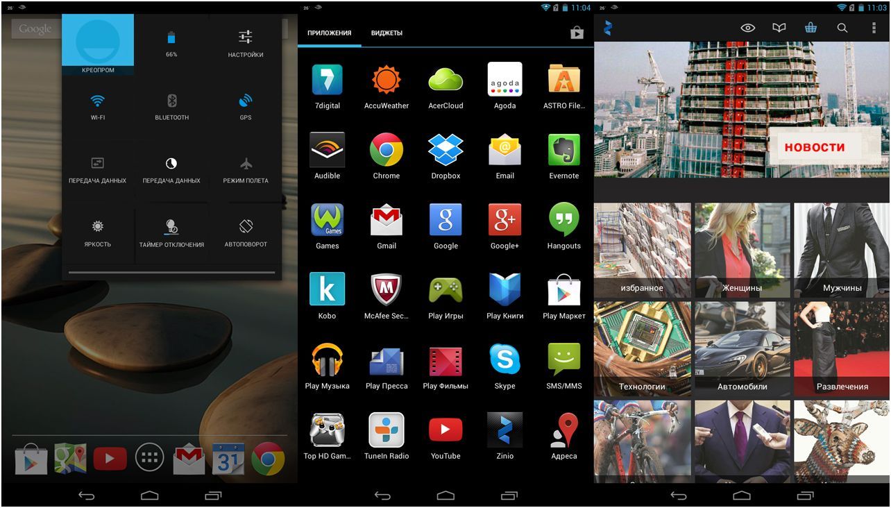 Обзор Acer Iconia B1: планшет для начинающих