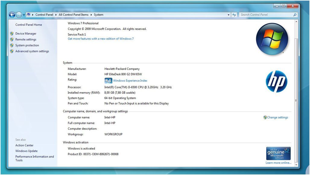 Обзор мини-ПК HP EliteDesk 800 G2: малыш с задатками