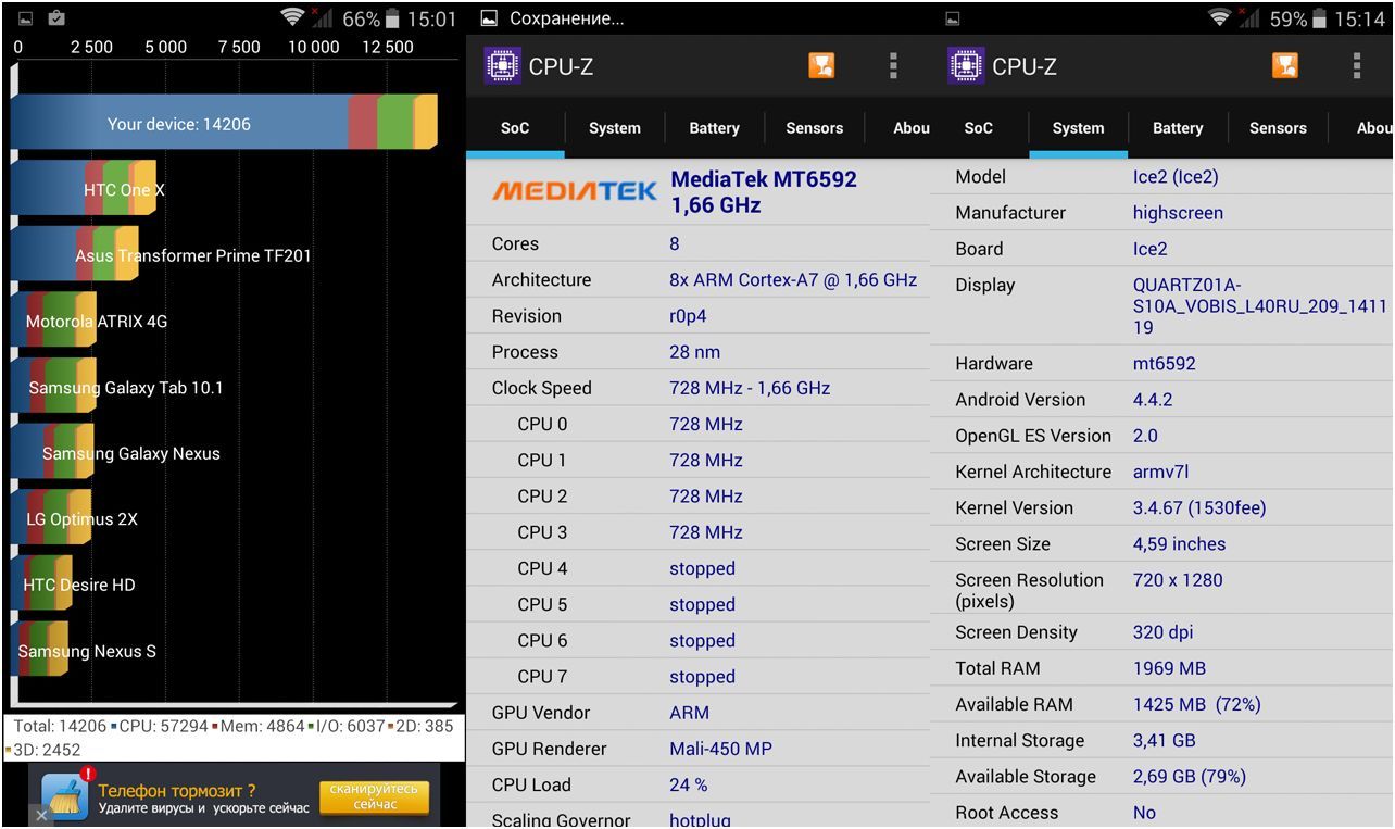 Обзор смартфона Highscreen Ice 2: новый взгляд на два экрана (обзор, смартфона, highscreen, новый, взгляд, экран) Обзор смартфона Highscreen Ice 2: новый взгляд на два экрана
