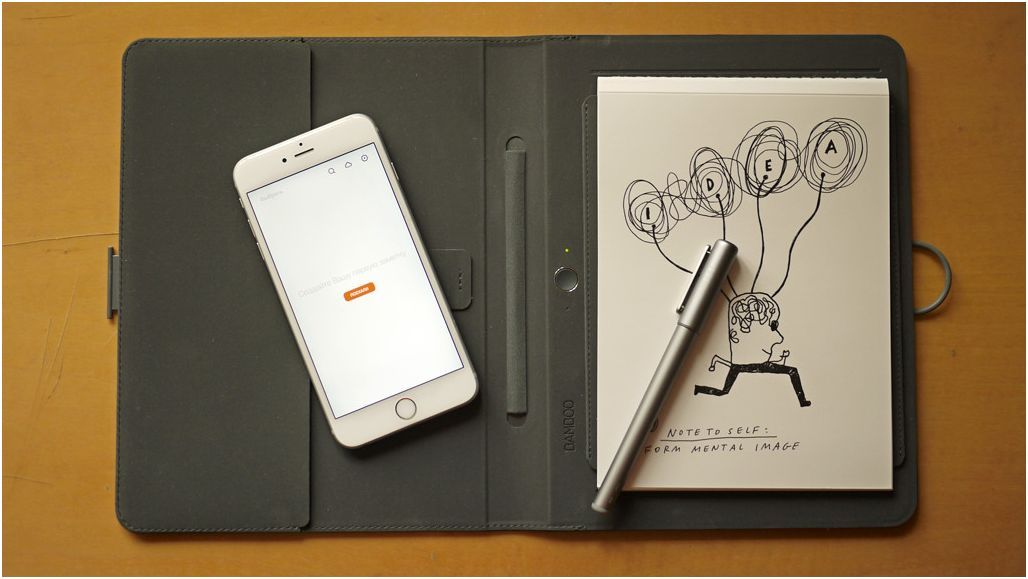Обзор "умного блокнота" Wacom Bamboo Spark: резонансная оцифровка