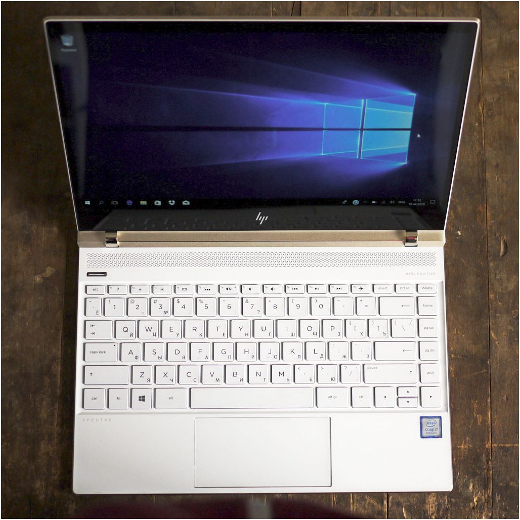 Обзор ноутбука HP Spectre 13 (2017): чтобы впечатлять