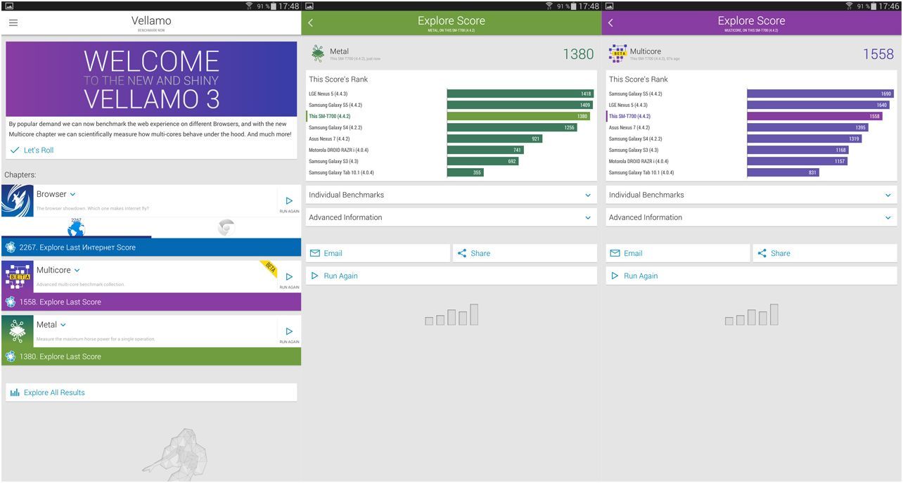 Обзор планшета Samsung Galaxy Tab S 8.4: козырь - дисплей