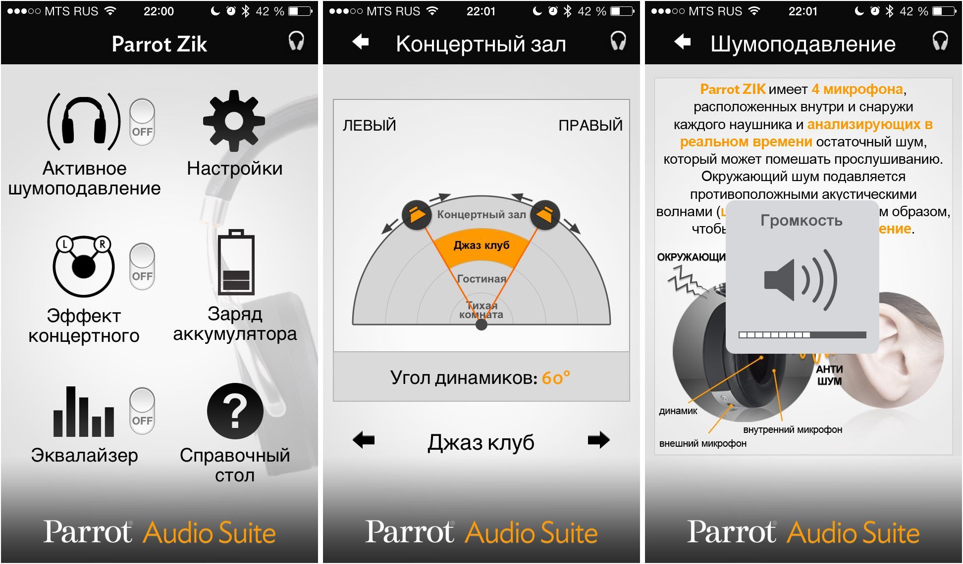 Умный звук. Обзор беспроводных наушников Parrot Zik