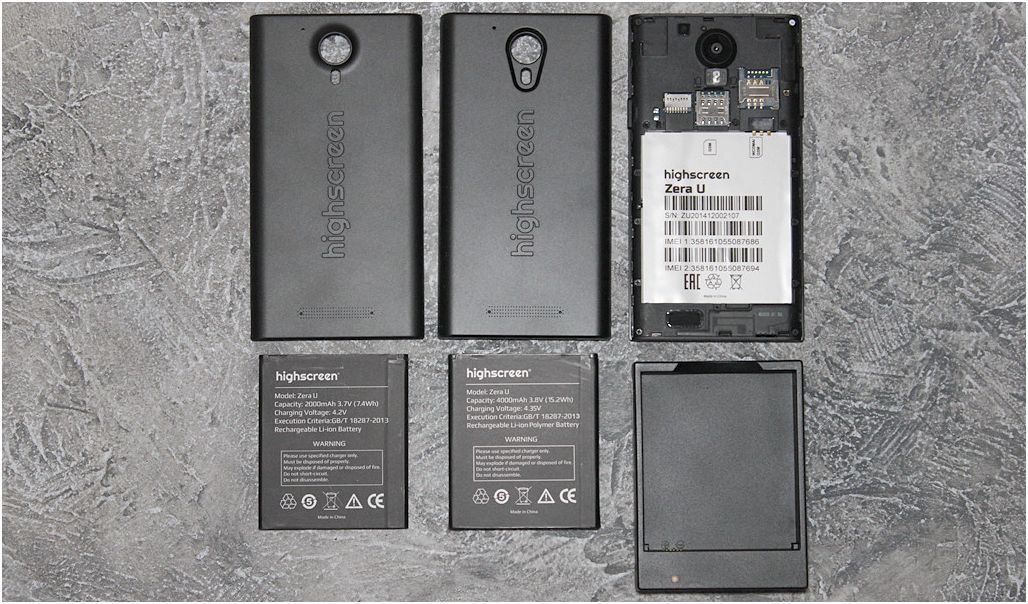Обзор смартфона Highscreen Zera U: долгожитель c двумя батареями (обзор, смартфона, highscreen, zera) Обзор смартфона Highscreen Zera U: долгожитель c двумя батареями