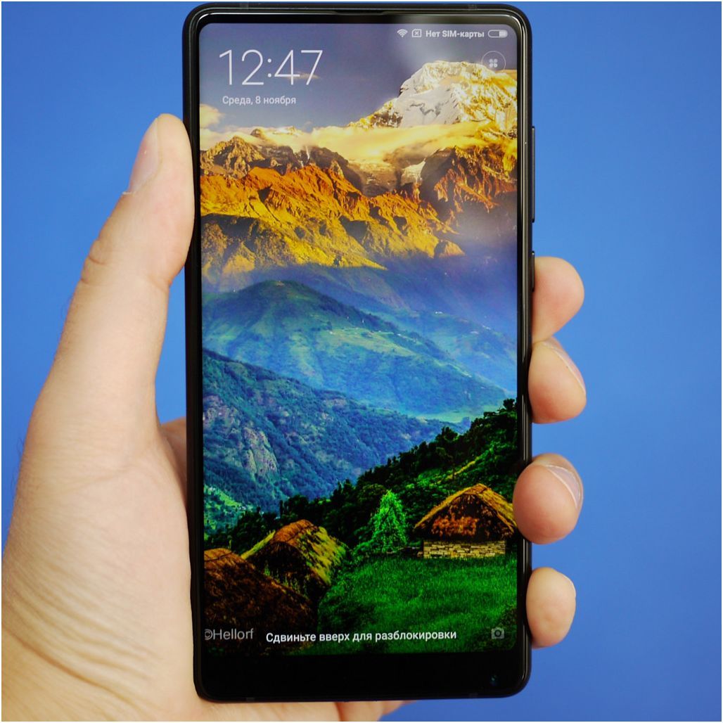 Обзор смартфона Xiaomi Mi Mix 2: керамический, мощный, безрамочный