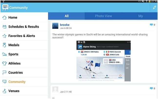Следим за Сочи: 7 лучших "олимпийских" приложений