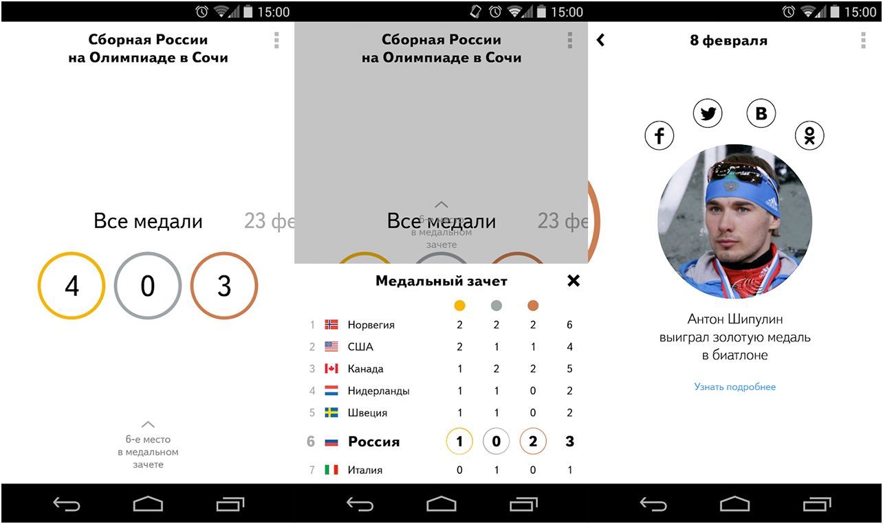 Следим за Сочи: 7 лучших "олимпийских" приложений