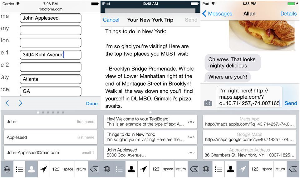 Со скоростью мысли. Обзор лучших сторонних клавиатур для iOS 8 (скорость, мыслить, обзор, лучший, сторонний, клавиатура) Со скоростью мысли. Обзор лучших сторонних клавиатур для iOS 8
