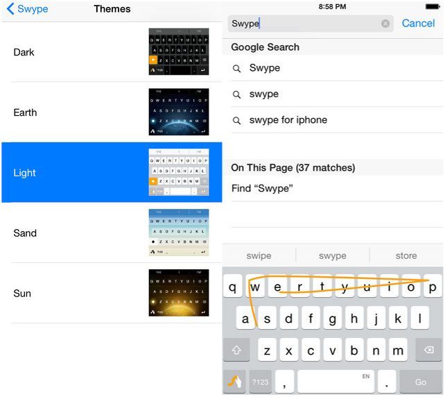 Со скоростью мысли. Обзор лучших сторонних клавиатур для iOS 8 (скорость, мыслить, обзор, лучший, сторонний, клавиатура) Со скоростью мысли. Обзор лучших сторонних клавиатур для iOS 8