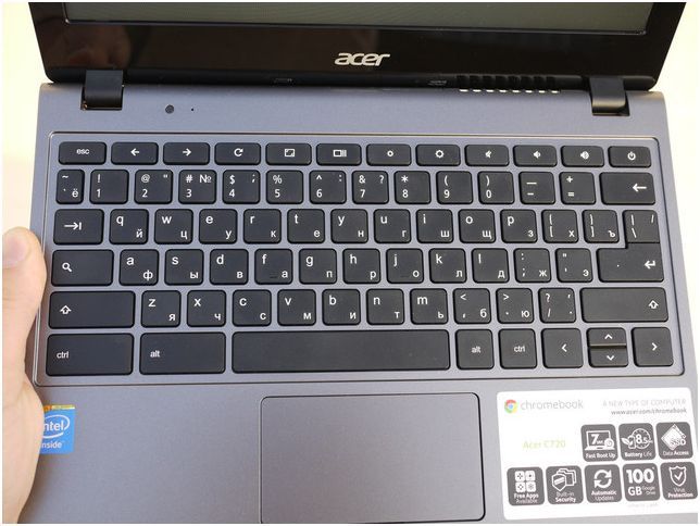 Что умеет "хромбук". Обзор ноутбука Acer C720 с Chrome OS