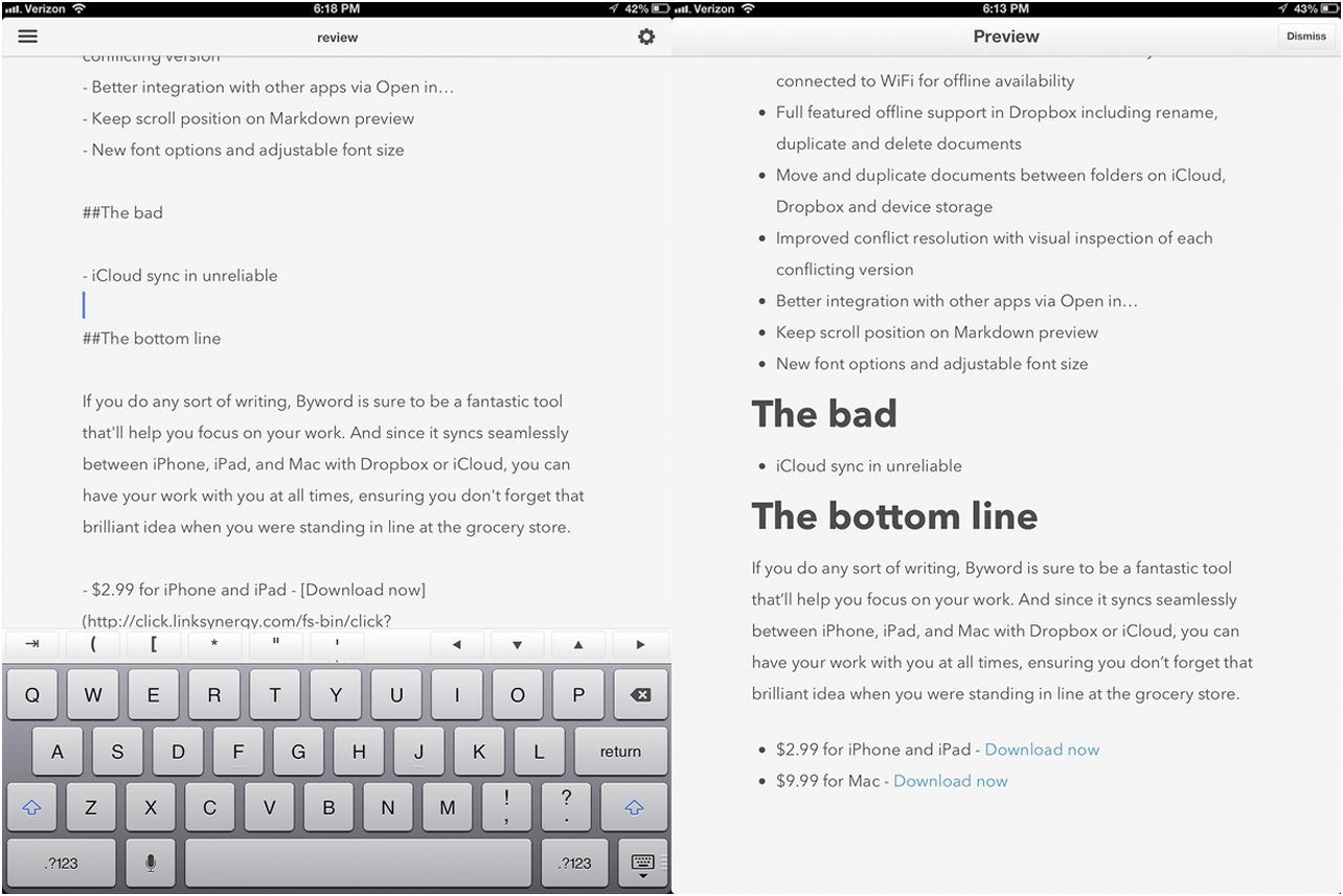 Толстому и не снилось. Лучшие текстовые редакторы для iPad (толстый, сниться, лучший, текстовой) Толстому и не снилось. Лучшие текстовые редакторы для iPad