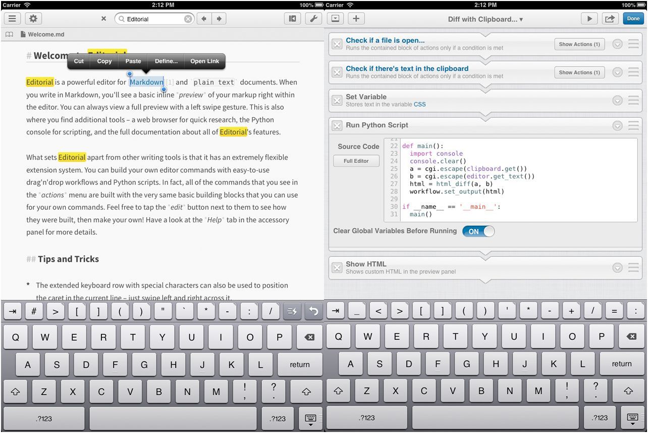 Толстому и не снилось. Лучшие текстовые редакторы для iPad (толстый, сниться, лучший, текстовой) Толстому и не снилось. Лучшие текстовые редакторы для iPad