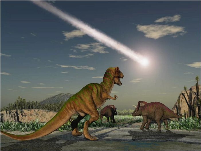 Астероид, убивший динозавров, вызвал цунами высотой в 1500 м