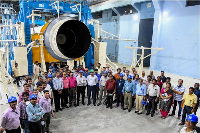 Индия испытала новую твердотопливную ракету-носитель для перевозки космонавтов