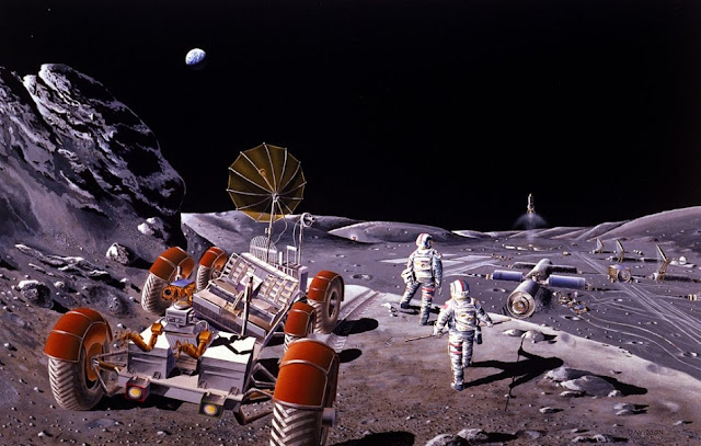 Количества лунных баз у NASA: ближайшие годы