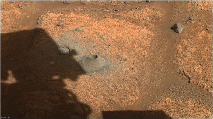 Марсоход Персеверанс натыкается на органические молекулы в кратере Езеро